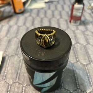 Vintage Gold and silver adjusting Ring